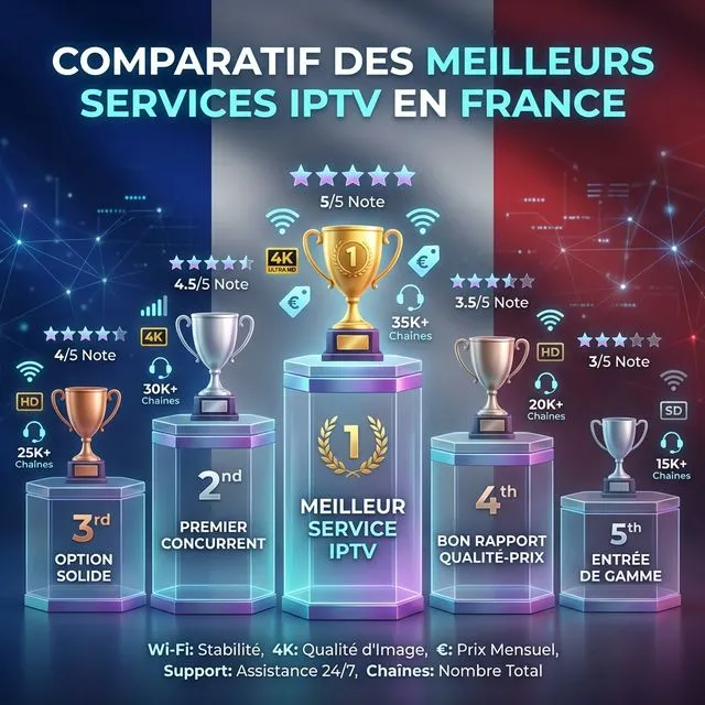 Comparatif Services IPTV Fiables : Votre Guide Essentiel