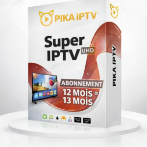 Abonnement iptv 12 mois pika iptv